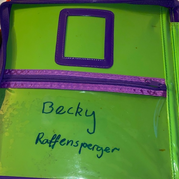 Lisa Frank Hunter cheetah binder - Picture 3 of 4